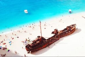 «Κλειστό» για όλη την τουριστική σεζόν 2023 το «Ναυάγιο» της Ζακύνθου για λόγους ασφαλείας