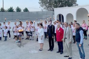 Στον Δήμο Αλεξάνδρειας -  Με επιτυχία ολοκληρώθηκε η υποδοχή της «Φλόγας της Αγάπης»