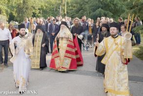 Με λαμπρότητα η υποδοχή  της Τιμίας Κάρα του Αγίου Παντελεήμονος στην Ι. Μ. Παναγίας Δοβρά