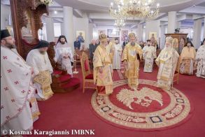 Με λαμπρότητα το Πολυαρχιερατικό Συλλείτουργο για την εορτή της μετακομιδής των Ιερών Λειψάνων του Αγίου Λουκά