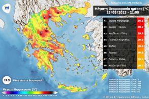 Έσπασε το φράγμα  των 30 βαθμών  το Μακροχώρι Βέροιας  την Πέμπτη!
