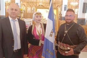 Στη Νάουσα ο Βασίλης Κοτίδης εκπροσώπησε την «Ελληνική Λύση»
