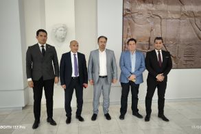 Την Βεργίνα και το Μουσείο των Αιγών επισκέφθηκαν  Αιγύπτιοι αξιωματούχοι - Συνάντηση με τον Δήμαρχο Βέροιας