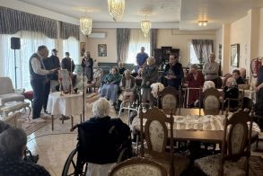 Χαιρετισμοί της Θεοτόκου  στο Γηροκομείο Βέροιας