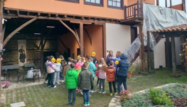 Το Αρχοντικό Σαράφογλου επισκέφθηκε η Γ’ τάξη του 7ου Δημοτικού σχολείου Βέροιας 