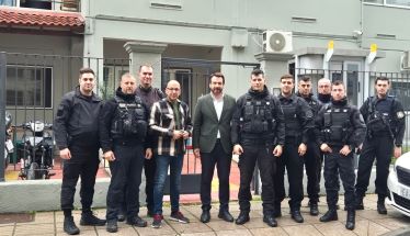 Τ. Μπαρτζώκας: Υποδοχή Αστυνομικών της νέας Ομάδας Πρόληψης στην Αλεξάνδρεια