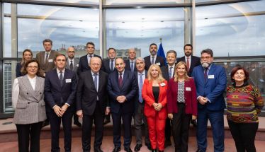 Συναντήσεις Τάσου Μπαρτζώκα στην Ευρωπαϊκή Επιτροπή, ως μέλος της Ελληνικής Αντιπροσωπείας.