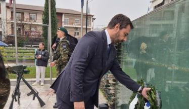 Τάσος Μπαρτζώκας, Εκπρόσωπος της Βουλής των Ελλήνων, στις εκδηλώσεις για την Ημέρα των Ενόπλων Δυνάμεων