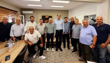 Συμμετοχή του Τάσου Μπαρτζώκα σε σύσκεψη στην Αντιπεριφέρεια για τη διάθεση αρδευτικού νερού