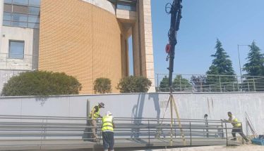 Δωρεά του εργολάβου του νέου Διοικητηρίου η ράμπα στο Δικαστικό Μέγαρο Βέροιας