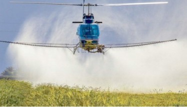 Αεροψεκασμοί για την καταπολέμηση των κουνουπιών  σε ορυζώνες και  υγρότοπους του Κλειδίου 
