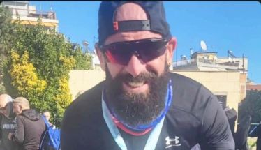 Ο Mr Breakfast του ΑΚΟΥ 99.6, Χρήστος Ασλανίδης, τερμάτισε με τα παιδιά του στον 12ο Φιλίππειο Δρόμο