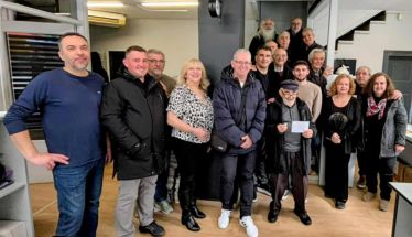 Ο ΛΑΟΣ και ο ΑΚΟΥ 99.6 «τσίκνισαν» με βασιλόπιτα! 