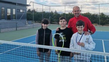 3η θέση ο Λιμπάντσης  Θανάσης του Ομίλου Αντισφαίρισης ΑΛΕΞΑΝΔΡΟΣ Βέροιας.