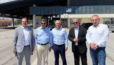Επίσκεψη του Υφυπουργού Ανάπτυξης Λ. Τσαβδαρίδη στον Μεθοριακό Σταθμό και στο Τελωνείο Νίκης στη Φλώρινας