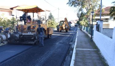 Δήμος Νάουσας: Ασφαλτοστρώσεις στην Τοπική Κοινότητα Κοπανού