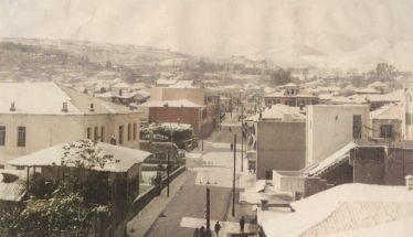 ΜεΜιαΜατια Βέροια, οδός Μητροπόλεως, χιονισμένη