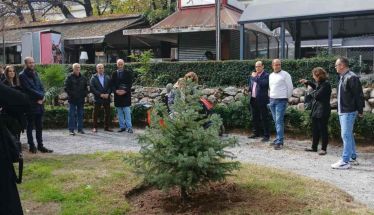 Συμβολική δενδροφύτευση στο Δημοτικό Πάρκο Νάουσας με αφορμή την Παγκόσμια Ημέρα Δωρεάς Οργάνων