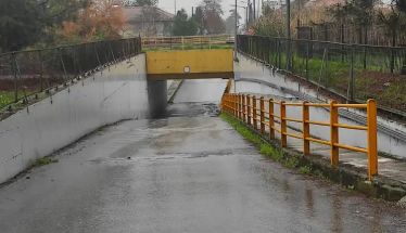 Προσωρινά κλειστή η υπόγεια διάβαση στο Πλατύ - Προσοχή στις μετακινήσεις λόγω έντονων νεροποντών