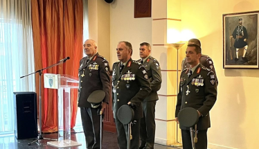 Ανέλαβε ο νέος διοικητής της 1ης Μεραρχίας, υποστράτηγος Χαράλαμπος Γεωργίου