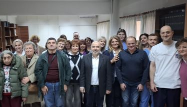 ΝΟΣΟΚΟΜΕΙΟ ΝΑΟΥΣΑΣ:  Επίσκεψη από το «Υφάδι»,  για την Παγκόσμια Ημέρα  Ατόμων με Αναπηρία