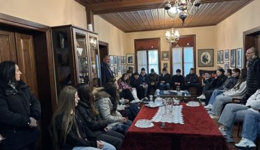 Επίσκεψη της Γ1 τάξης του 6ου Γυμνασίου Βέροιας στον Σύλλογο Βλάχων