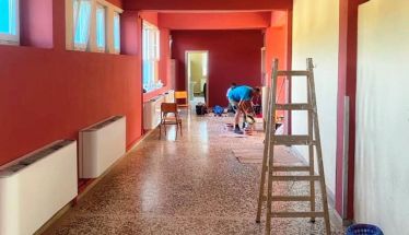Ολοκληρώθηκε ο ελαιοχρωματισμός στο Γυμνάσιο Κοπανού, ξεκινά στο 2ο Γυμνάσιο Νάουσας