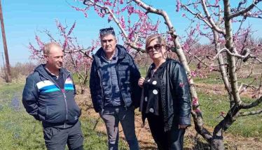 Επισκέψεις στoν ΕΛΓΑ και σε αγροκτήματα που υπέστησαν ζημιές