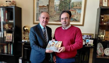 Συνάντηση Δημάρχου Βέροιας με τον  Θεόδωρο Καράογλου