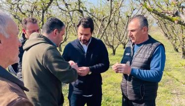 Τάσος Μπαρτζώκας: Επίσκεψη σε περιοχές που επλήγησαν από τον παγετό – Άμεσα προκαταβολές - Κανένα προϊόν που έχει υποστεί ζημία να μην μείνει εκτός.