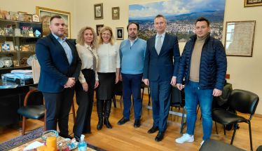 Τον Δήμαρχο Βέροιας επισκέφθηκε η Γενική Πρόξενος της Ρουμανίας