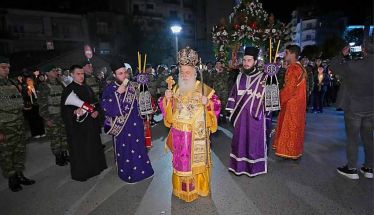 Ακολουθία του Επιταφίου Θρήνου στον Ναό του πολιούχου της Βεροίας