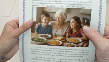  ‘’Γιαγιά σε αγαπώ πριν  και μετά το εγκεφαλικό’’,   ένα παιδικό παραμύθι  από μαθητές της Νάουσας