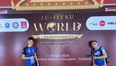 Ο αθλητής του Α.Π.Σ. Ρωμιος, Γιάννης Κουτόβας, στο Παγκόσμιο Πρωτάθλημα Ζιου-Ζίτσου στο Μπανγκόκ της Ταϊλάνδης