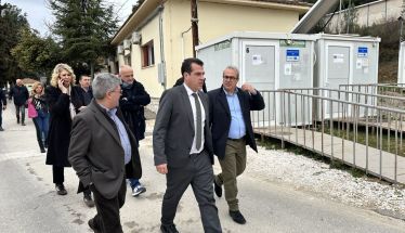 Βέροια: Στην ελεγχόμενη Δομή προσωρινής φιλοξενίας αιτούντων Άσυλο,  ο υπουργός  Μετανάστευσης, Θάνος Πλεύρης