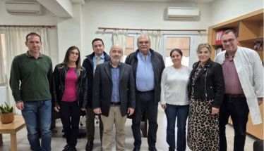 Το Νοσοκομείο Νάουσας και τον νέο Διοικητή του, επισκέφθηκε το ΔΣ του ΙΣΗ
