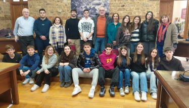 Ιταλοί μαθητές του Προγράμματος ERASMUS + στο Δημαρχείο Βέροιας