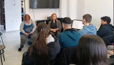 Μαθητές του Γυμνασίου Μακροχωρίου,  ενημερώθηκαν για τη δουλειά του δημοσιογράφου και το στήσιμο της εφημερίδας τους