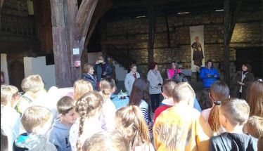 Η Β τάξη του 10ου Δημοτικού Σχολείου Βέροιας στο Λύκειο των Ελληνίδων Βέροιας