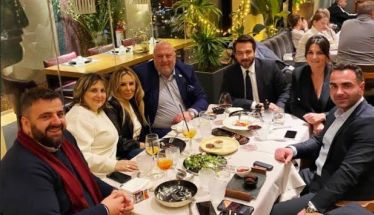 Με τον Πρόεδρο της ΔΕΕΠ Ημαθίας, τους Προέδρους ΔΗΜΤΟ και Λύκειο Ελληνίδων Βέροιας, ο Τάσος Μπαρτζώκας στην Αθήνα