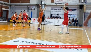 ΜΓΣ Γέφυρας - Φίλιππος Βέροιας 78-68: Φινάλε στη σεζόν με ήττα