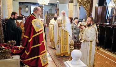 Εορτασμός του Αγίου Αθηναγόρου στον Μητροπολιτικό Ναό της Βεροίας - Ονομαστήρια του Πρωτοσυγκέλλου Αρχιμ. Αθηναγόρα Μπίρδα