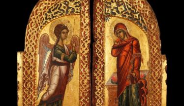 ‘’Ένα έκθεμα - Μια ιστορία’’ Ξυλόγλυπτο βημόθυρο με παράσταση του Ευαγγελισμού της Θεοτόκου από το Βυζαντινό Μουσείο Βέροιας