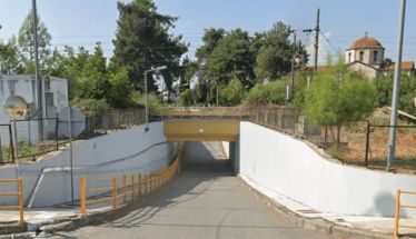 Έκλεισε η υπόγεια διάβαση στο Πλατύ λόγω υψηλής στάθμης υδάτων