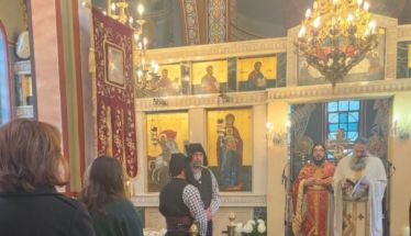 Εορταστική Λειτουργία και Πάνδημο Ετήσιο Μνημόσυνο στην Μονή «Αγίου Γεωργίου Περιστερώτα»