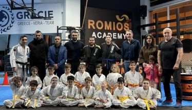 Την Δευτέρα 16/2 στις εγκαταστάσεις του Α.Π.Σ. Ρωμιός πραγματοποιήθηκαν οι καθιερωμένες εξετάσεις ανωτέρας ζώνης