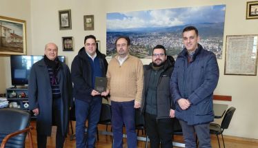 Εθιμοτυπική συνάντηση  του Δημάρχου Βέροιας με τον  Σύλλογο Ζαχαροπλαστών Ημαθίας