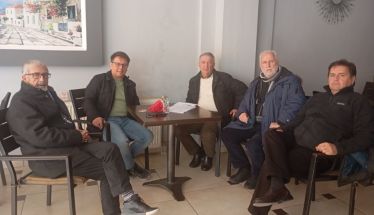 Συνάντηση εκπροσώπων της Ομάδας Δράσεων Ενεργών Πολιτών Δήμου Αλεξάνδρειας με τον Περιφερειακό Σύμβουλο Πέλλας Φώτη Χατζόγλου για τον Προαστιακό