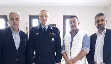 Επίσκεψη κλιμακίου της ΝΕ στον Αστυνομικό Διευθυντή Ημαθίας