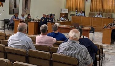 Συνεδρίασε το Τοπικό Επιχειρησιακό Συντονιστικό Όργανο (Τ.Ε.Σ.Ο.Π.Π) Πολιτικής Προστασίας του Δήμου Αλεξάνδρειας τη Δευτέρα, 22 Σεπτεμβρίου